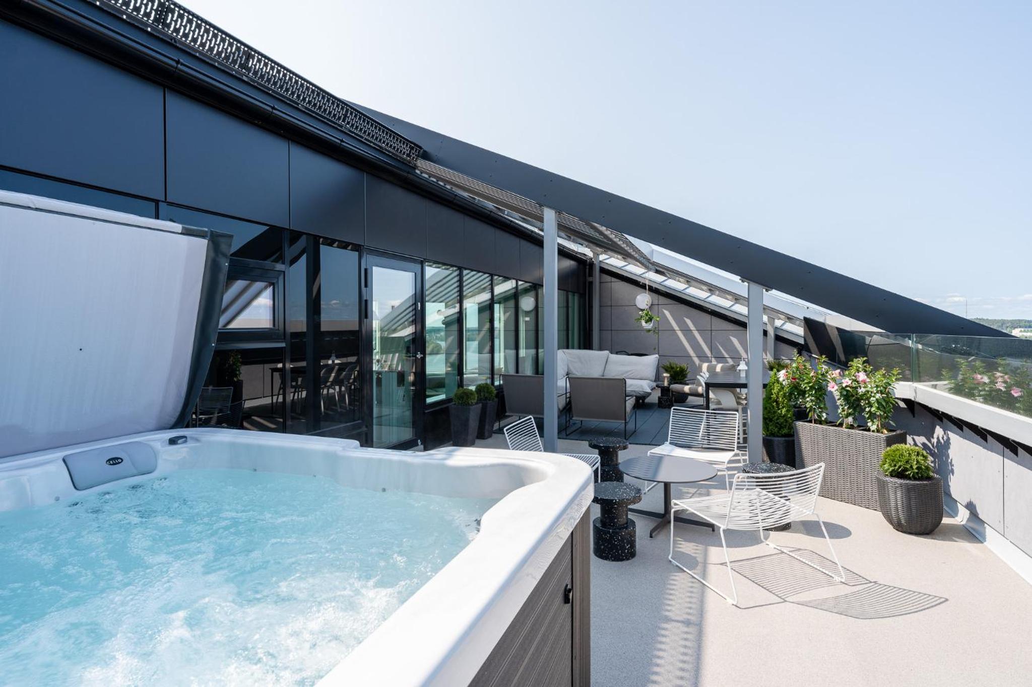 Hotel 2ndhomes Tampere Kansi Apartment - 15th Floor Apt With Jacuzzi And 60m2 Terrace