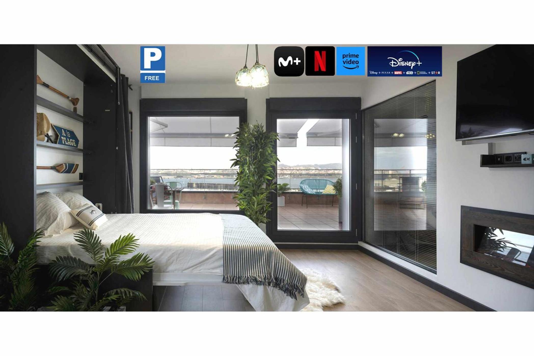 Hotel Atico Lujo Costa Vasca Bilbao-terraza-vistas Mar-jacuzzi Lbi-348