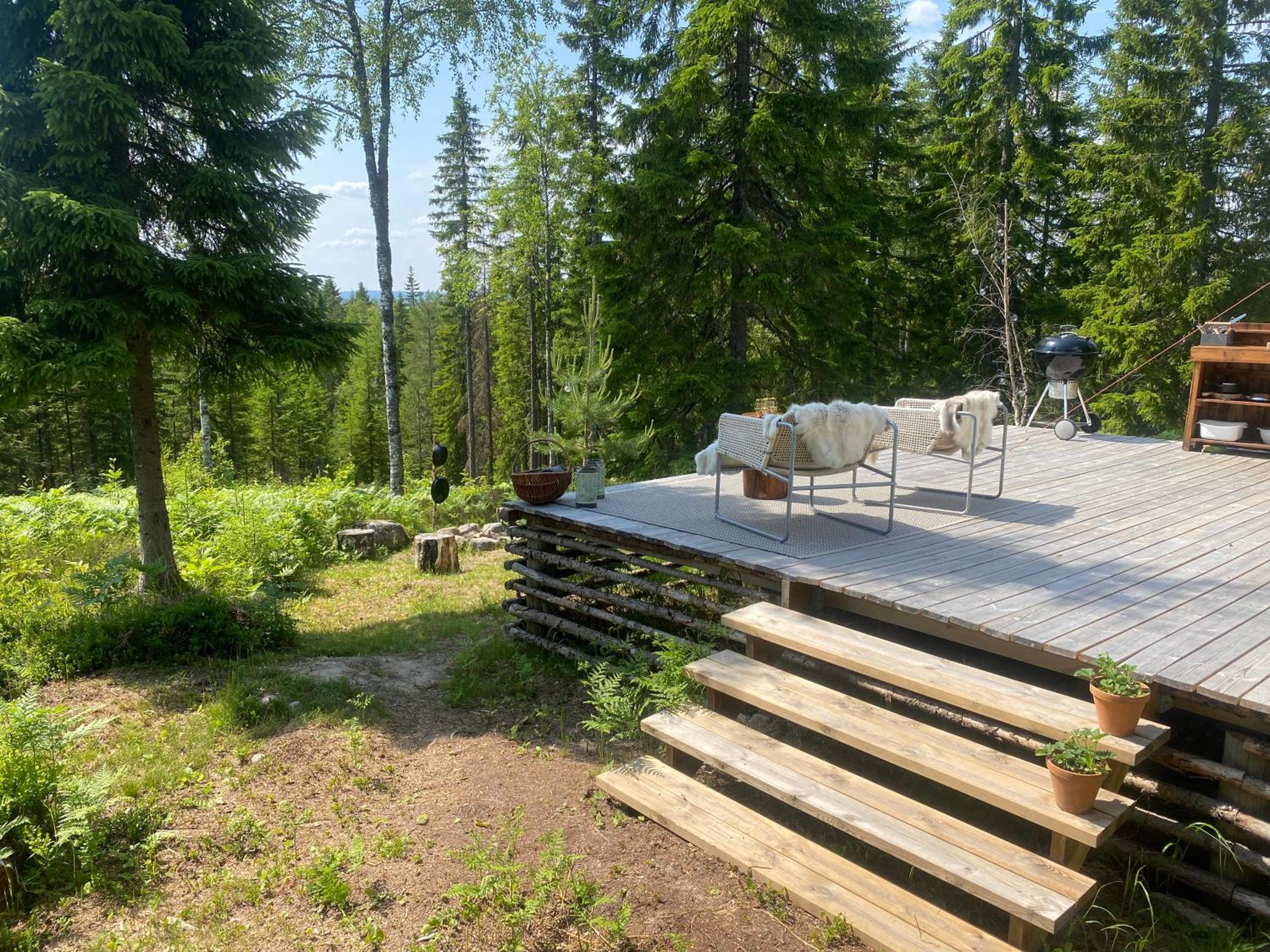 Hotel Glamping Tent with amazing view in the forest