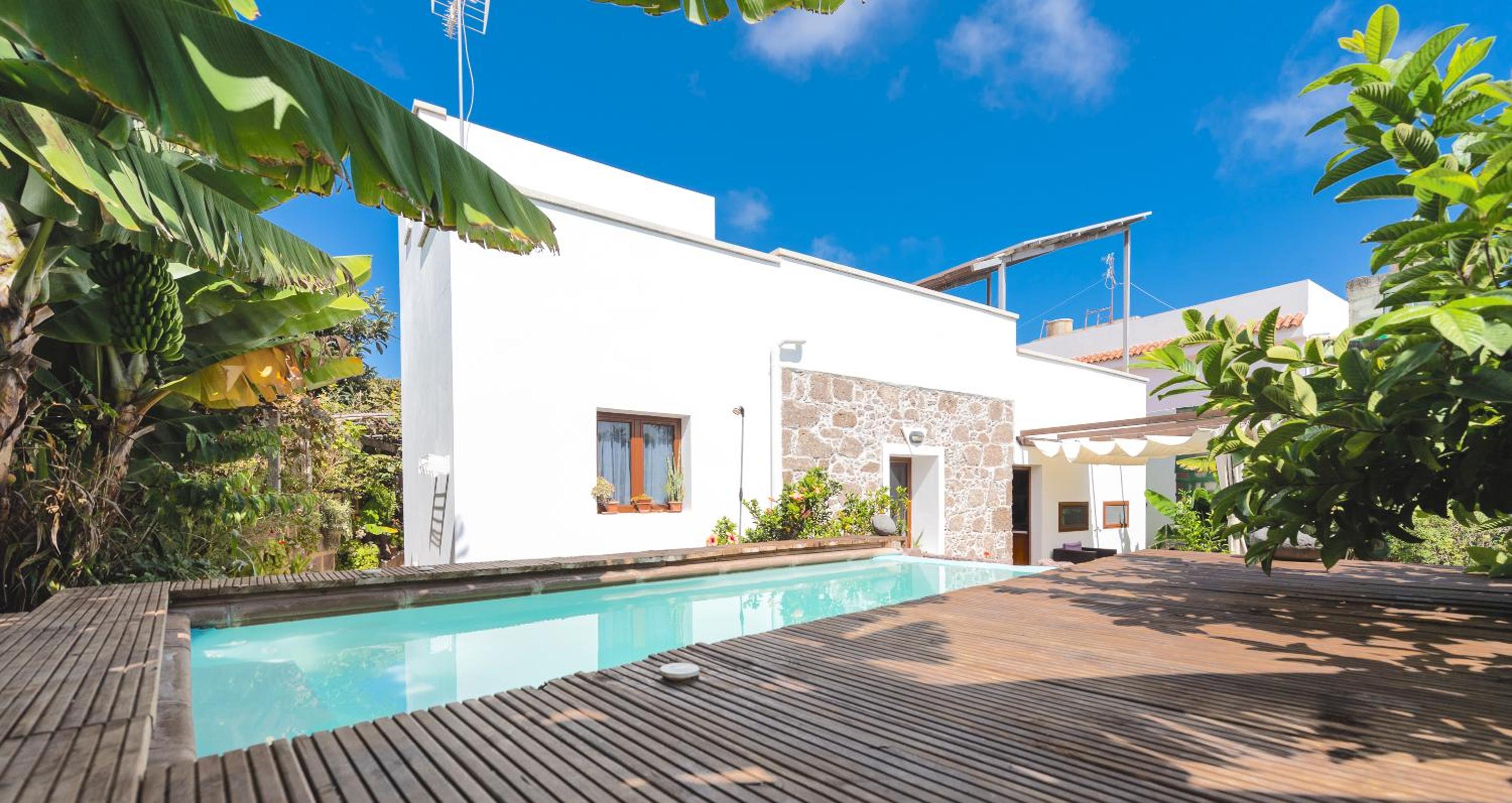 Hotel Villa Canaria Piscina Jacuzzi Jardin