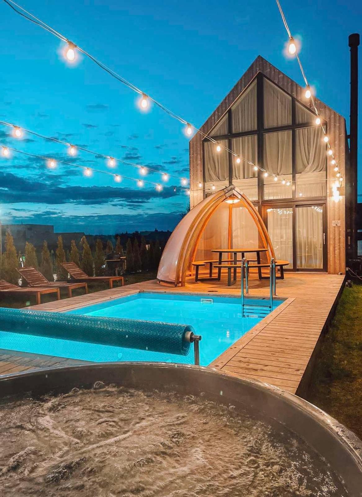 Hotel Namas Su Privaciu Baseinu, Sauna Ir Kubilu!