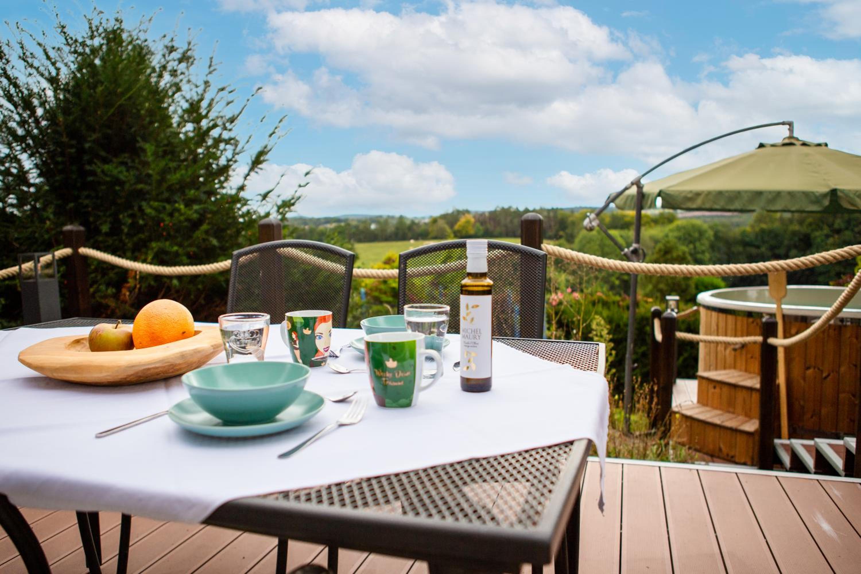 Hotel Ferienhaus Blockhaus Am Hengstberg Bei Dresden