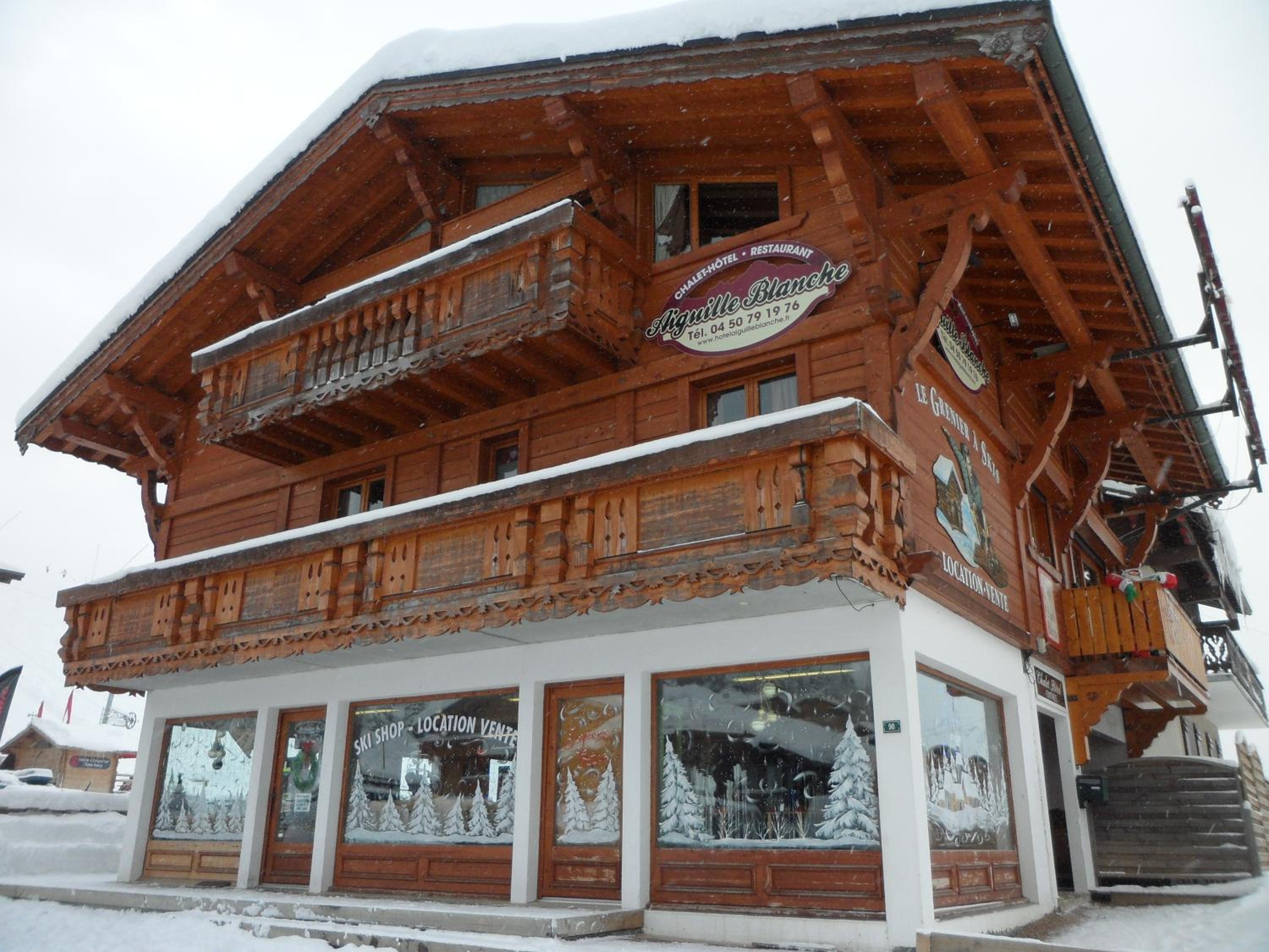 Hotel Chalet Hotel Aiguille Blanche Logis