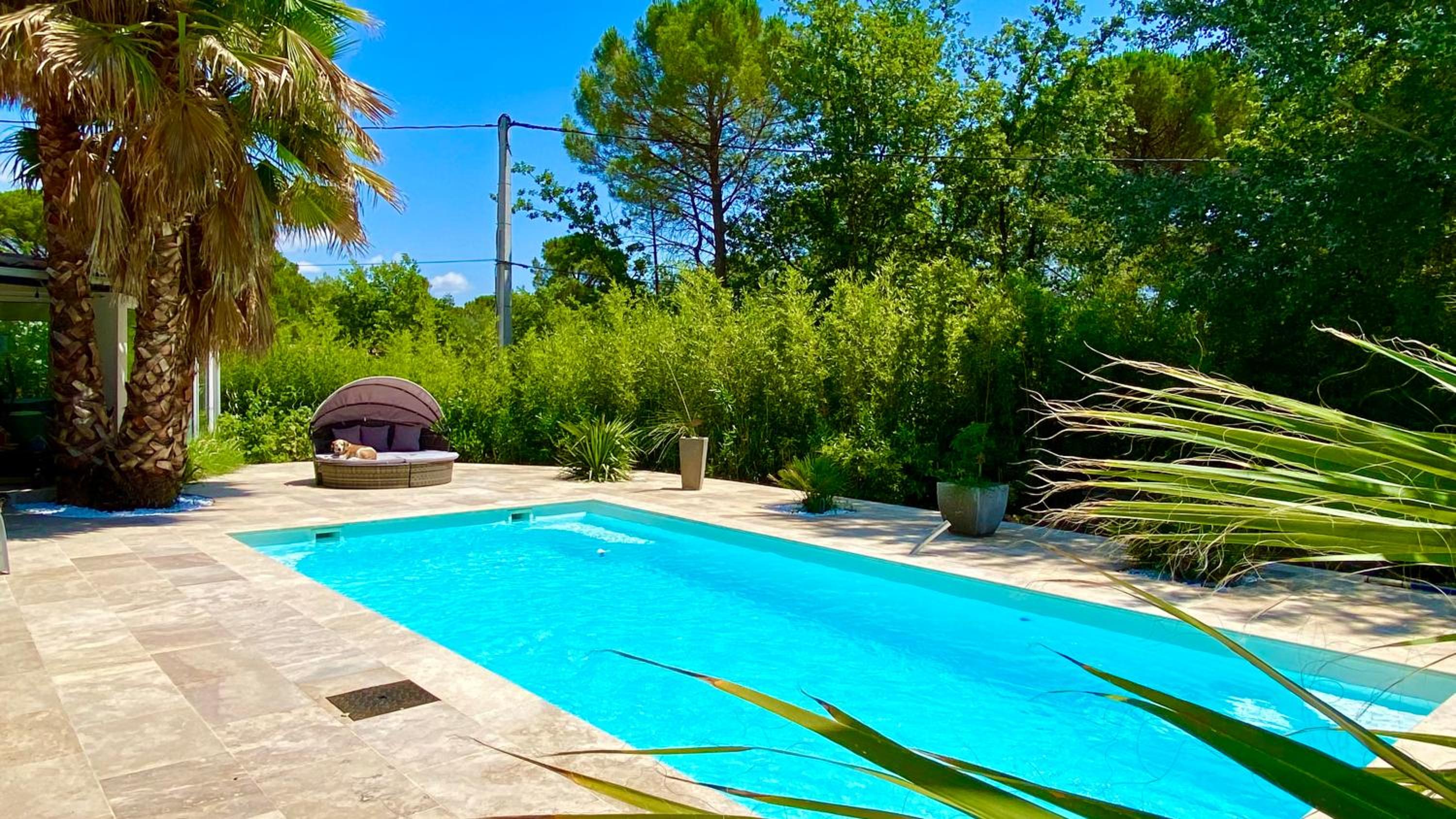 Hotel Studio Independant Dans Villa Avec Piscine