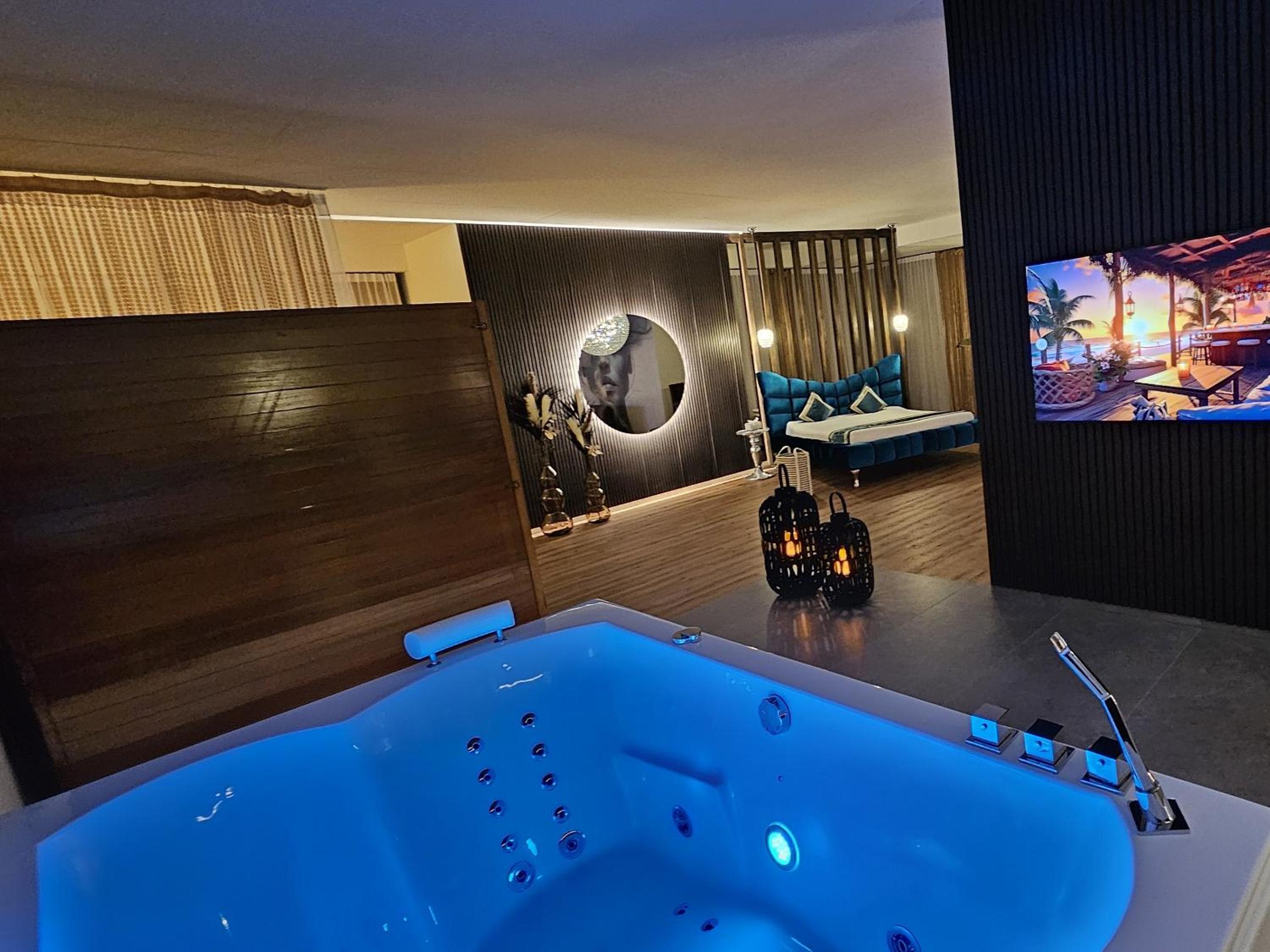 Hotel Privat-Spa mit Whirlpool und Sauna in Sursee