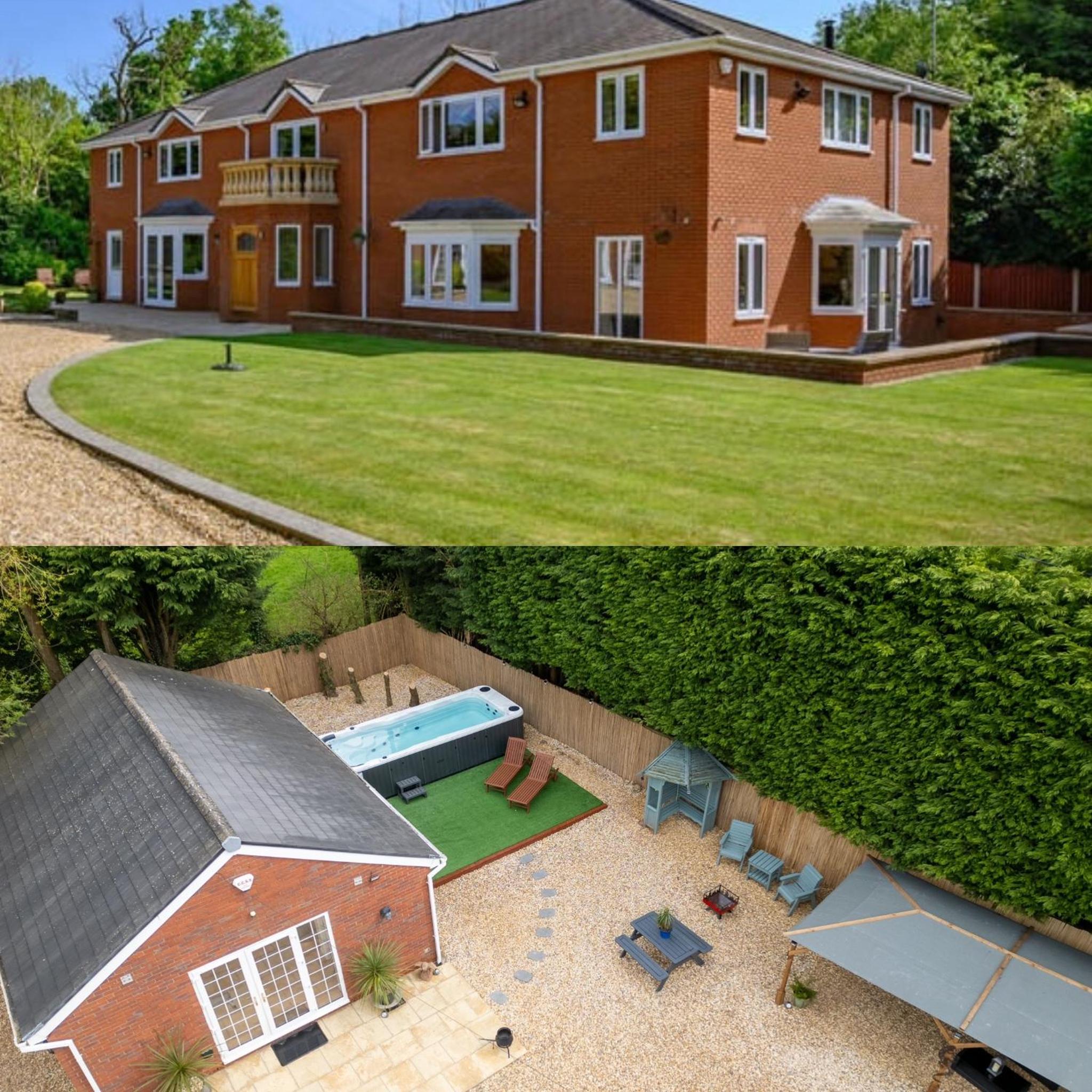 Hotel Stratford-upon-avon 4br Family Mansion On 1 Acre With Pool, Gym & Bbq!