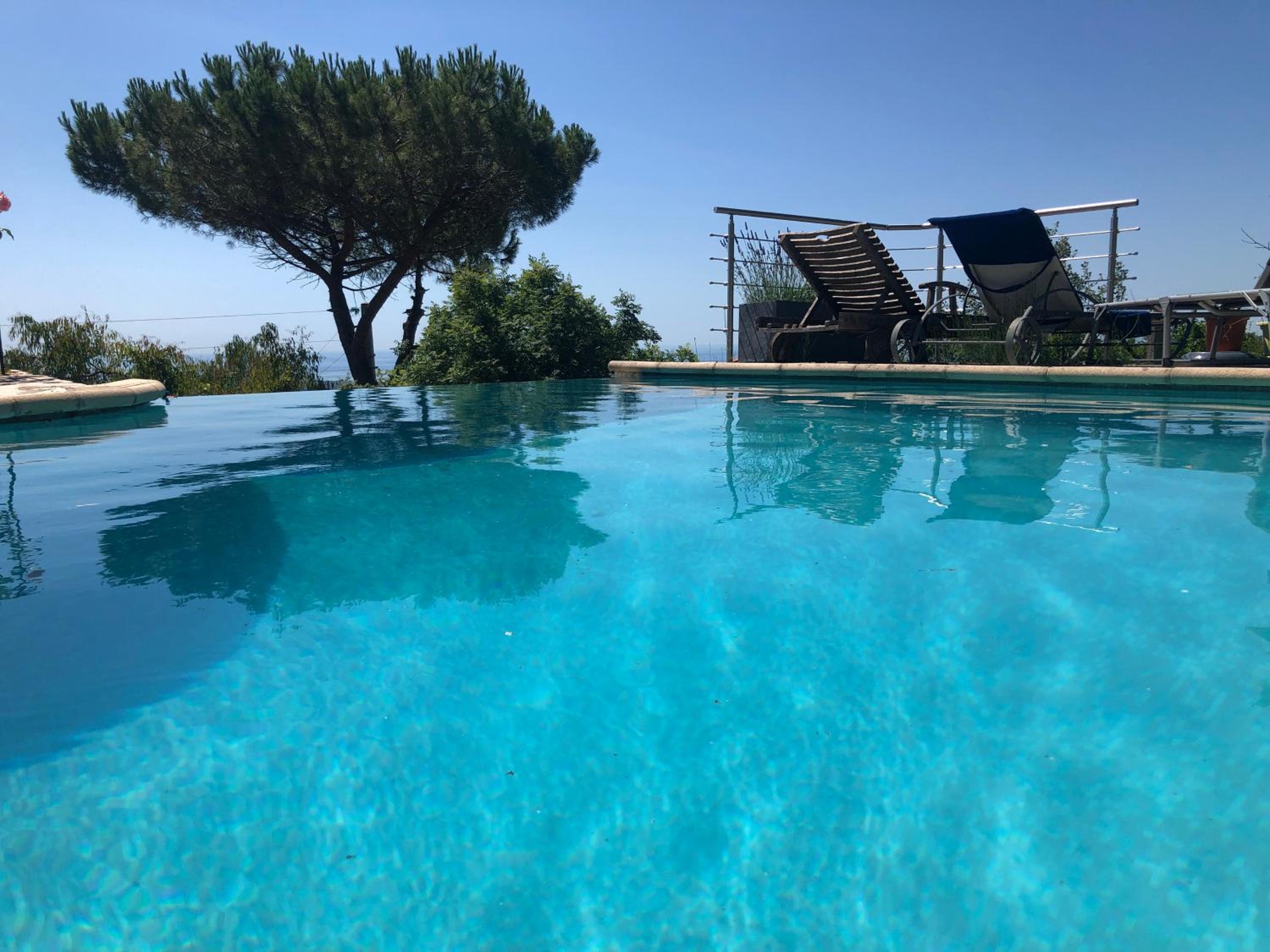 Hotel "Aux Balcons du Riou" avec vue mer 180 degrés