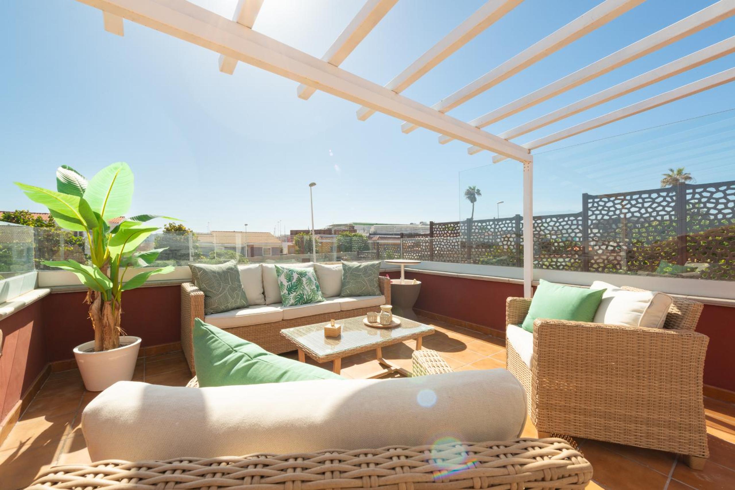 Hotel Chale Con Terraza En La Costa