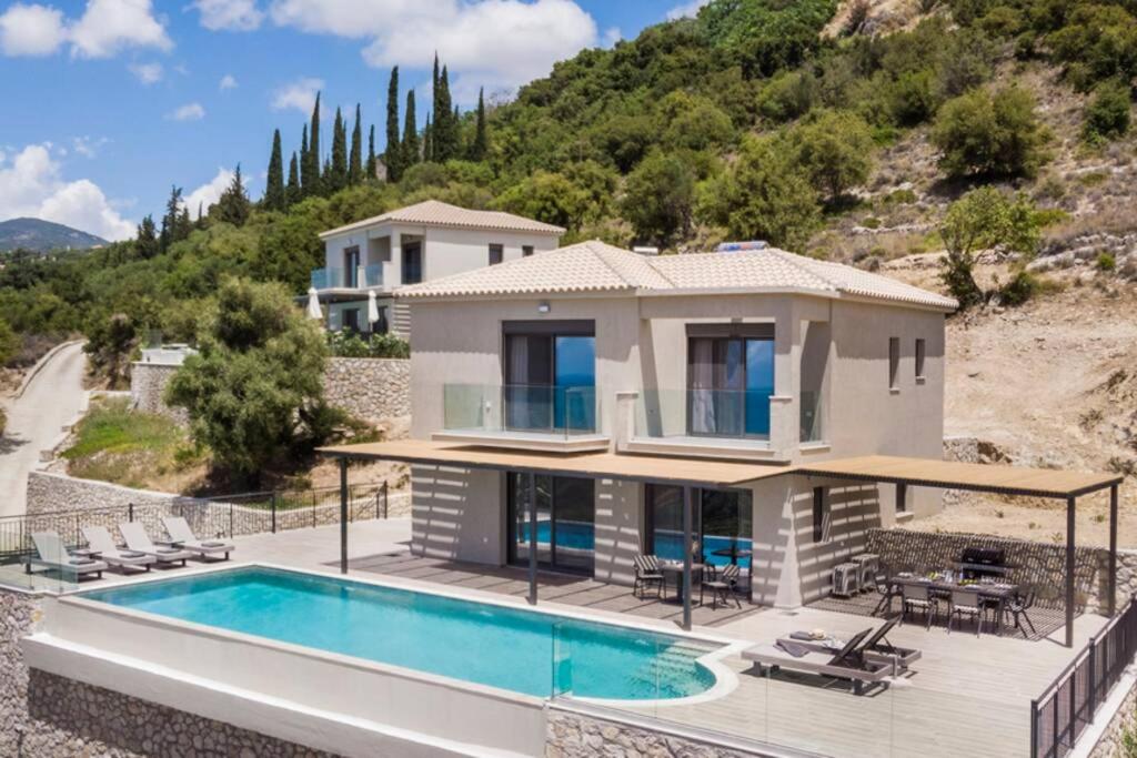 Hotel Color Villas-new Villa Green At Trapezaki With Private Pool